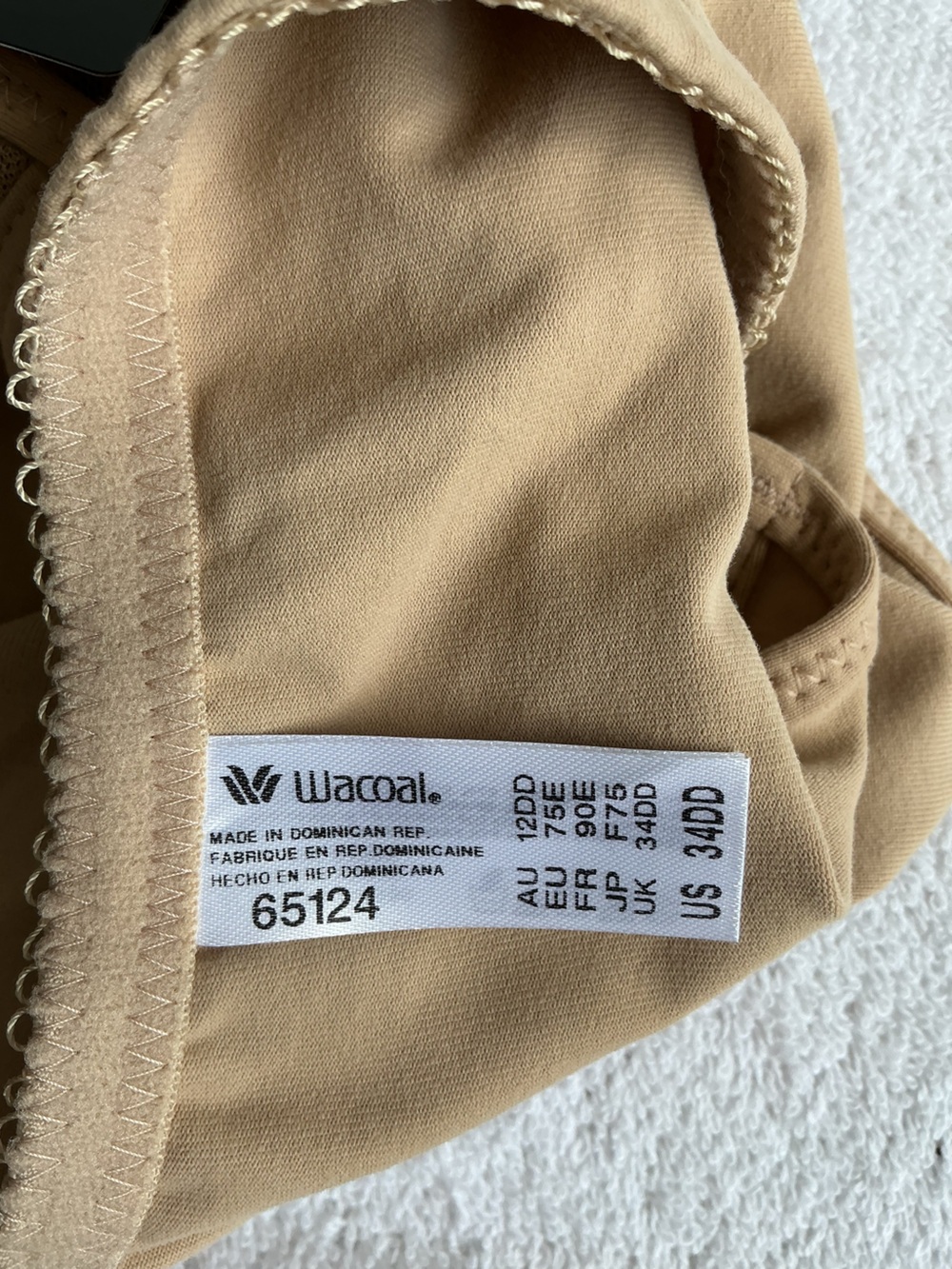 Wacoal Nude Front-Closure Underwire Bra - Picture 11 of 11